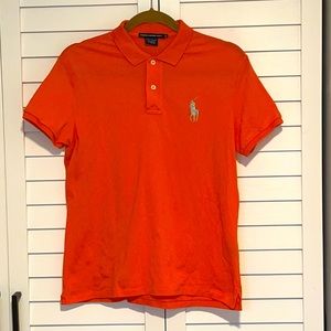 Polo Golf Shirt - with rare silver 2.5 inch pony